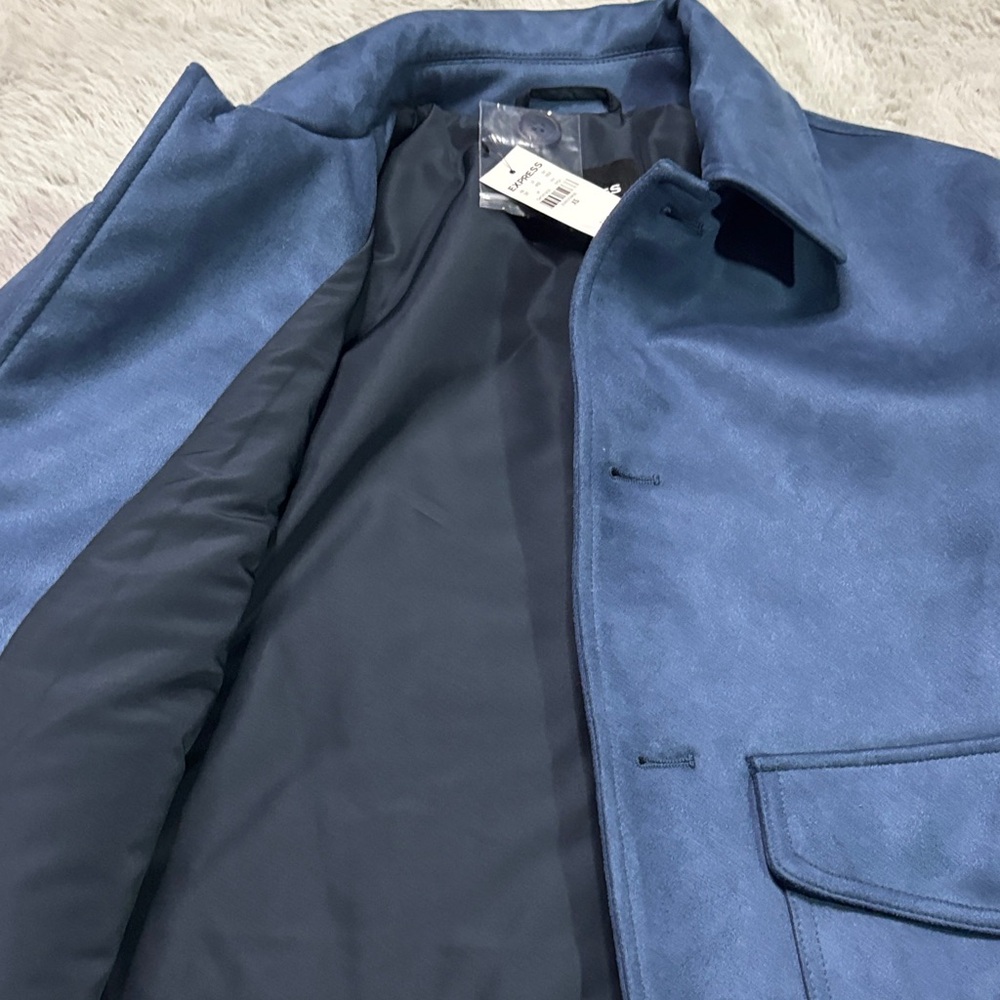 Express Men's Deep Blue Jacket - Picture 5 of 11